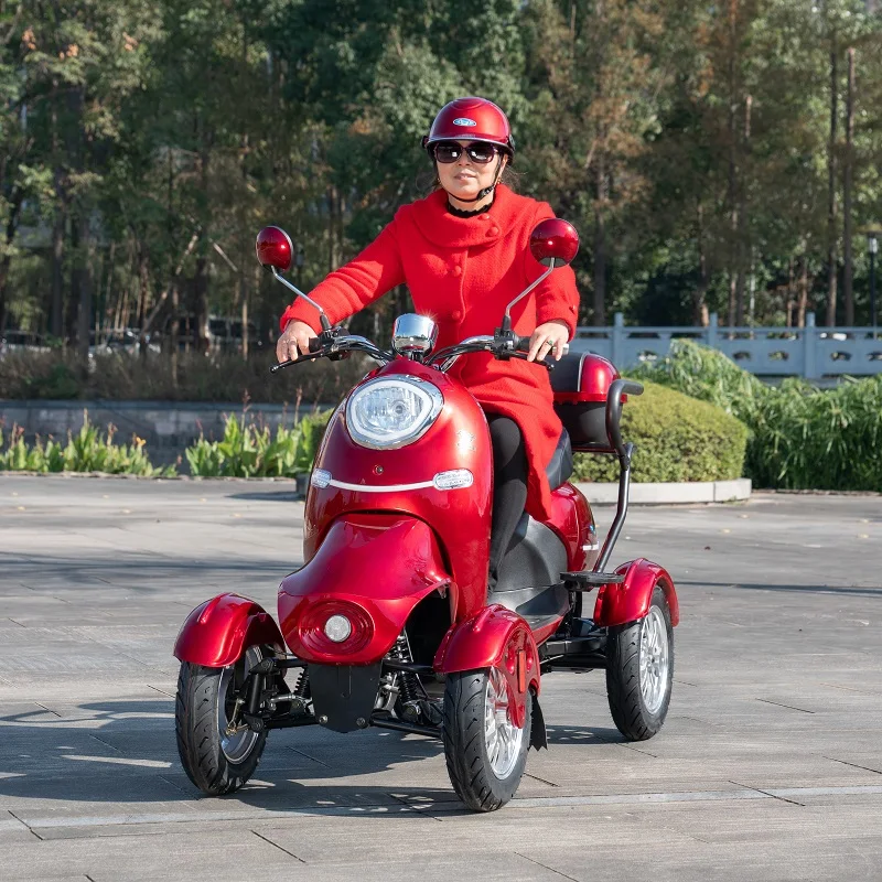 HaoyeRider sophisticated 500w 600w 800w heavy duty outdoor use fat tire 4 wheel mobility scooters electric