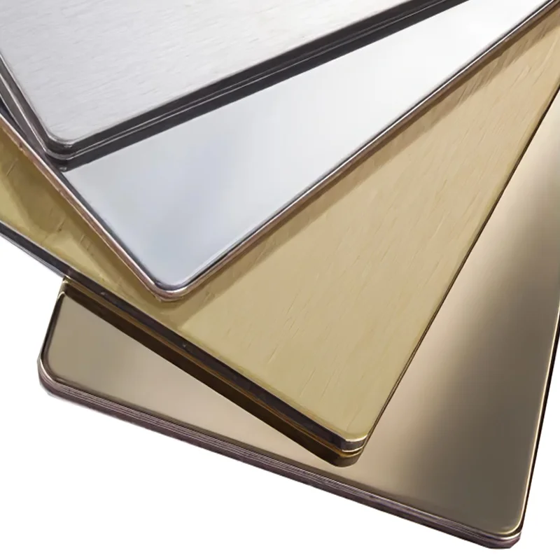 AIYIA FR Grade PVDF  Acp Panel Aluminum Composite Texture Fireproof Aluminum Composite Panel