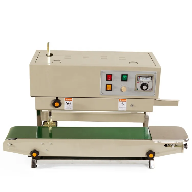 YTK-FR900V Vertical Continuous Pouch Sealing Machine Heat Sealing Machine Bag Band Plastic Sealer Machine For Plastic Bag
