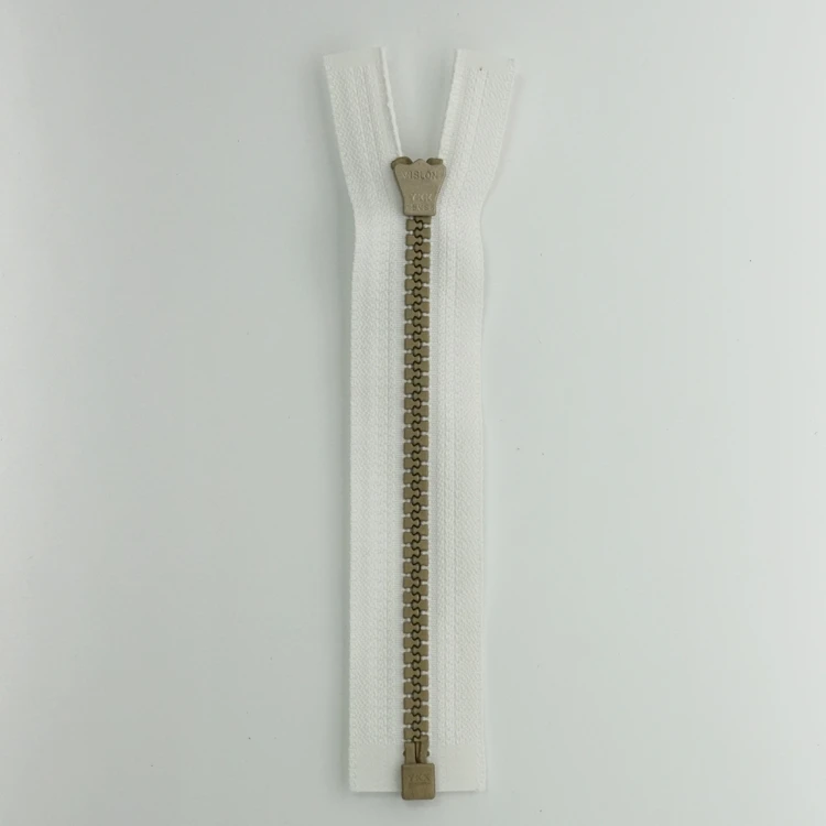 YKK Zipper Dye to Match Wholesale Dyeable Tape Close End Nylon Zip Invisible Zipper for Home Textile and Evening Dress