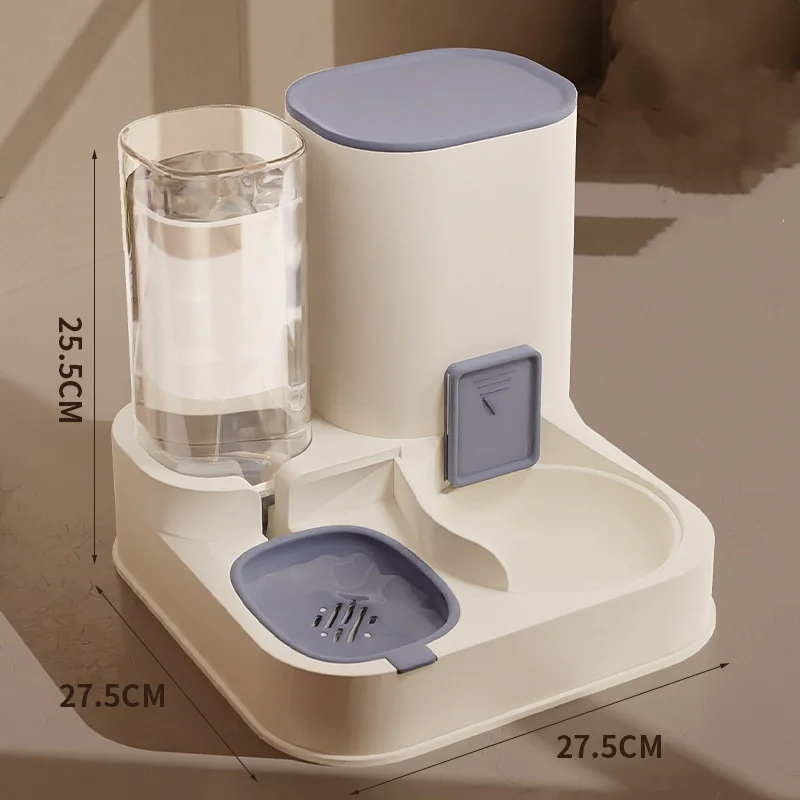 Stainless Steel Ceramic Automatic Water Feeder Pet Bowl Fully Automatic Pet Supplies for Dogs and Cats