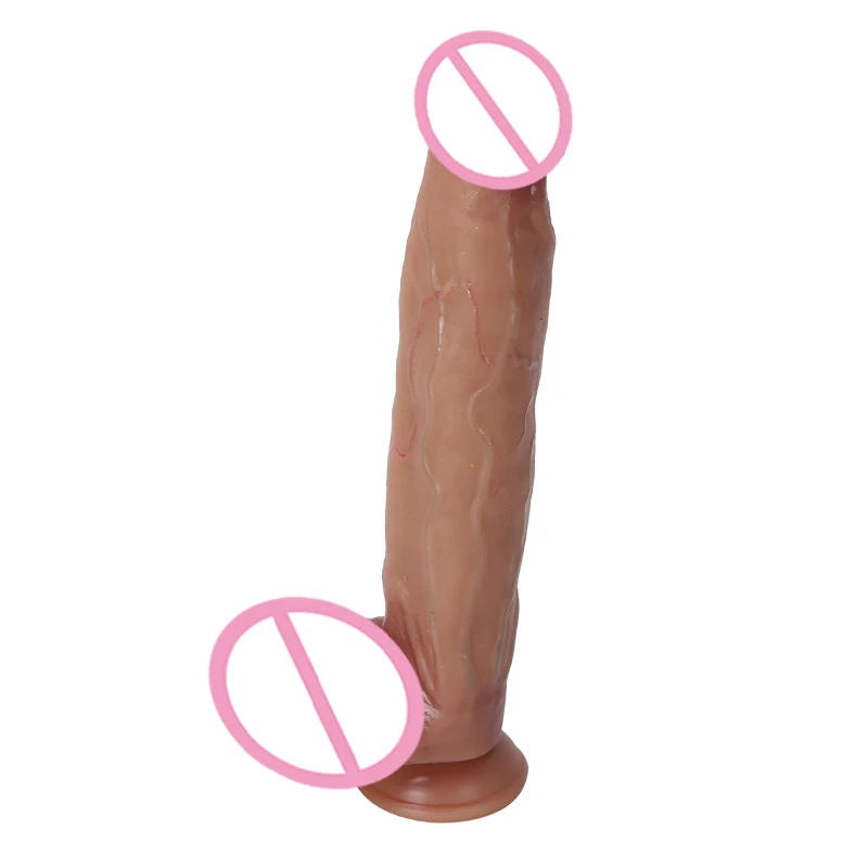 26cm (10.2 inch) large realistic silicone dildo wholesale medical grade liquid silicone double layers dildos new arrival dildos