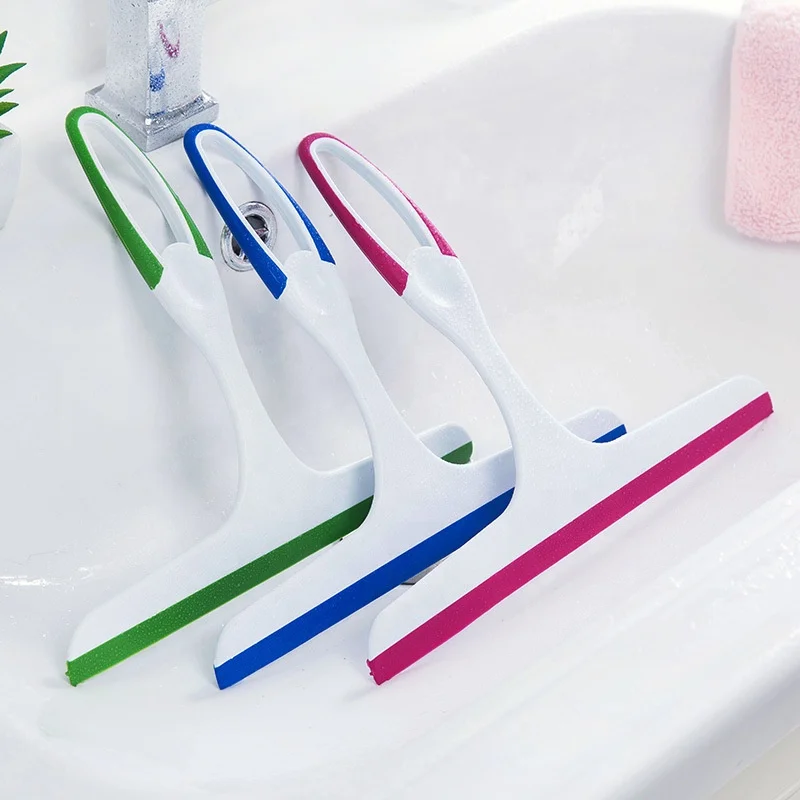 Customized color plastic squeegee for window kitchen table squeegee cleaning