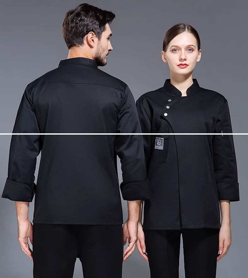 high grade unisex & waterproof  three quarter chef workwear or union for spring and autumn