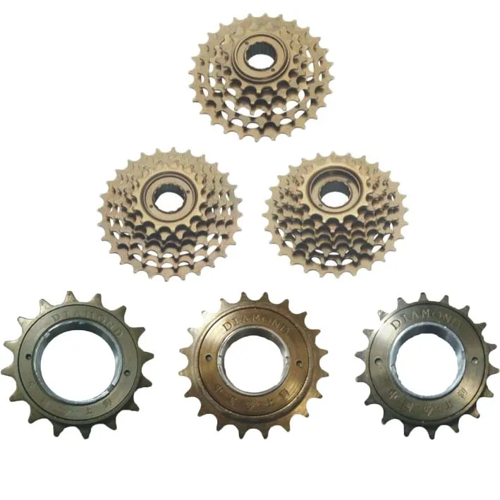 Factory wholesale bicycle freewheel 5/6/7 speed steel freewheel for bikes