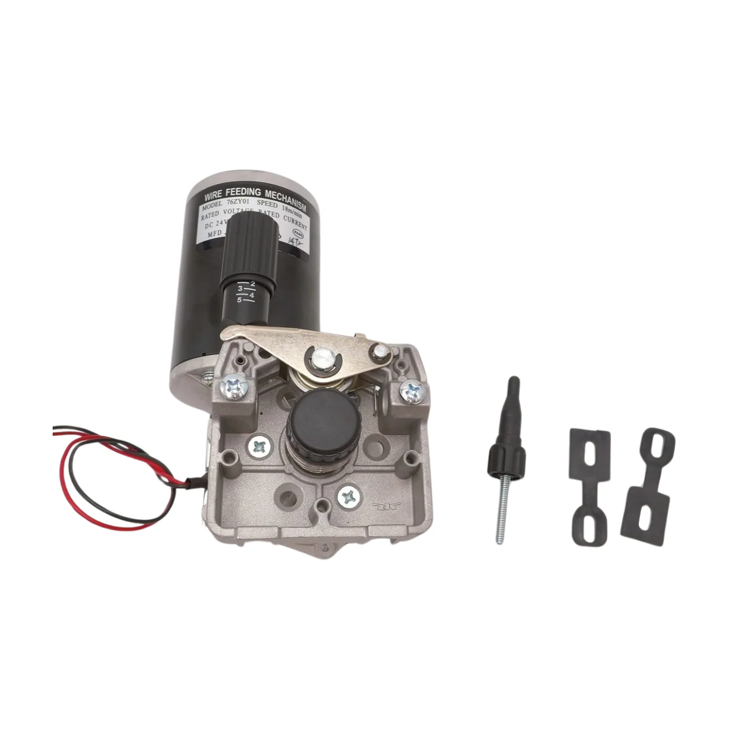 0.8-1.0mm DC24V/42V 80W Single Drive 76ZY01 76ZY-01 Mechanism MIG MAG Welding Wire Feeder Left Motor Assembly Feeding Machine