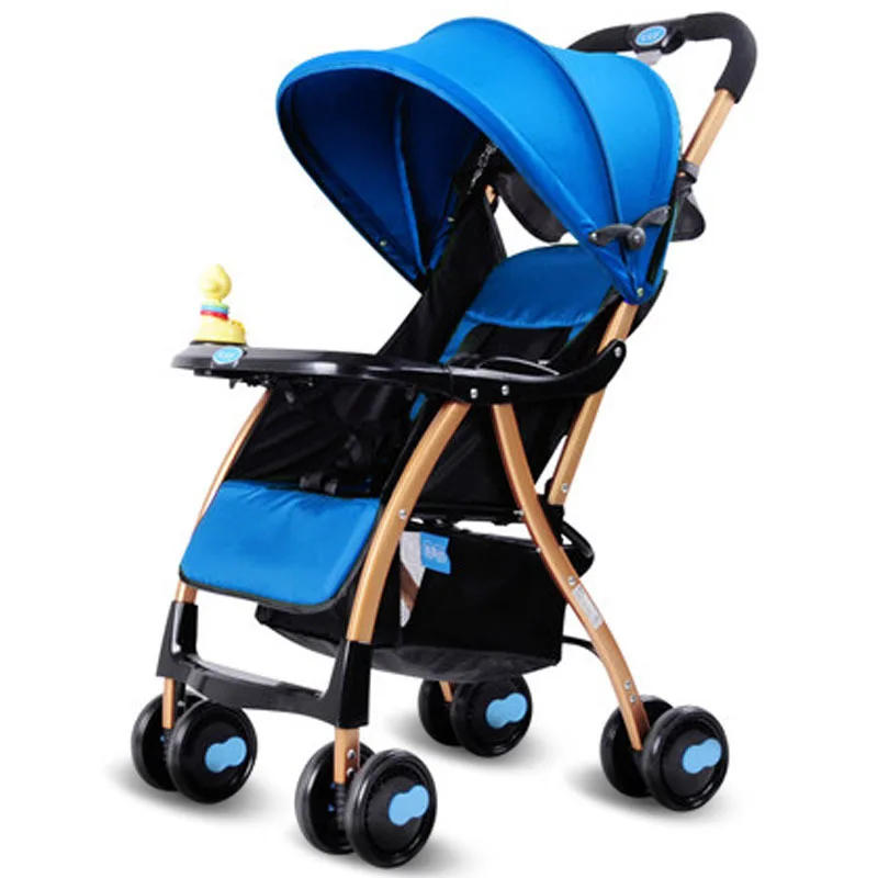 
Convenient and portable dual-brake design stroller wagon aluminum alloy baby travel carriage 3 in 1 