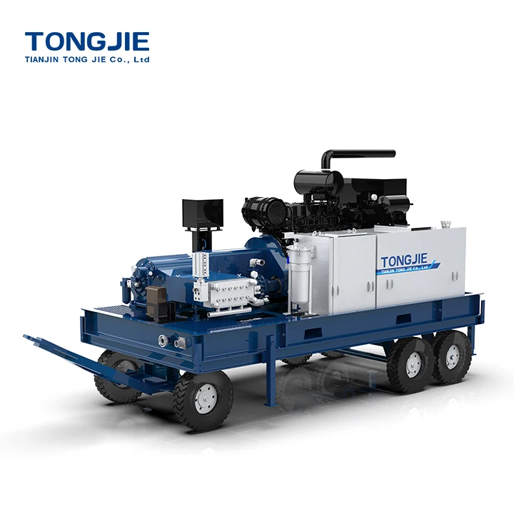 90TJ3H high pressure water jetting pump rust removal plant cleaning and ship paint Industrial cleaning
