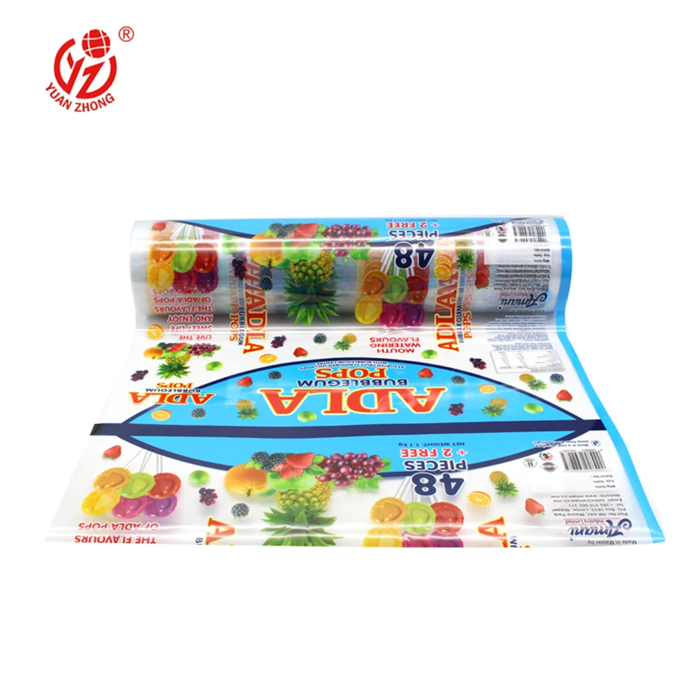 Custom Printing Bopp Pet Package Vacuum Snack Mango Dried Fruit Package Food Grade Heat Sealing Film