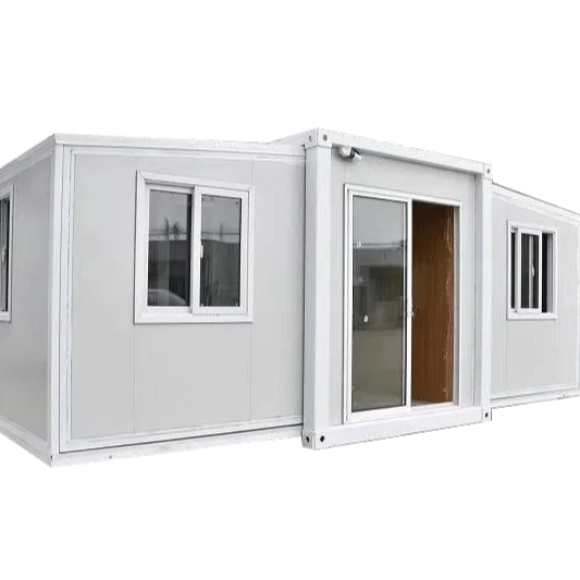 Modern Prefab Construction Building 20ft  Expandable Folding House with 2 Bedroom  Living House