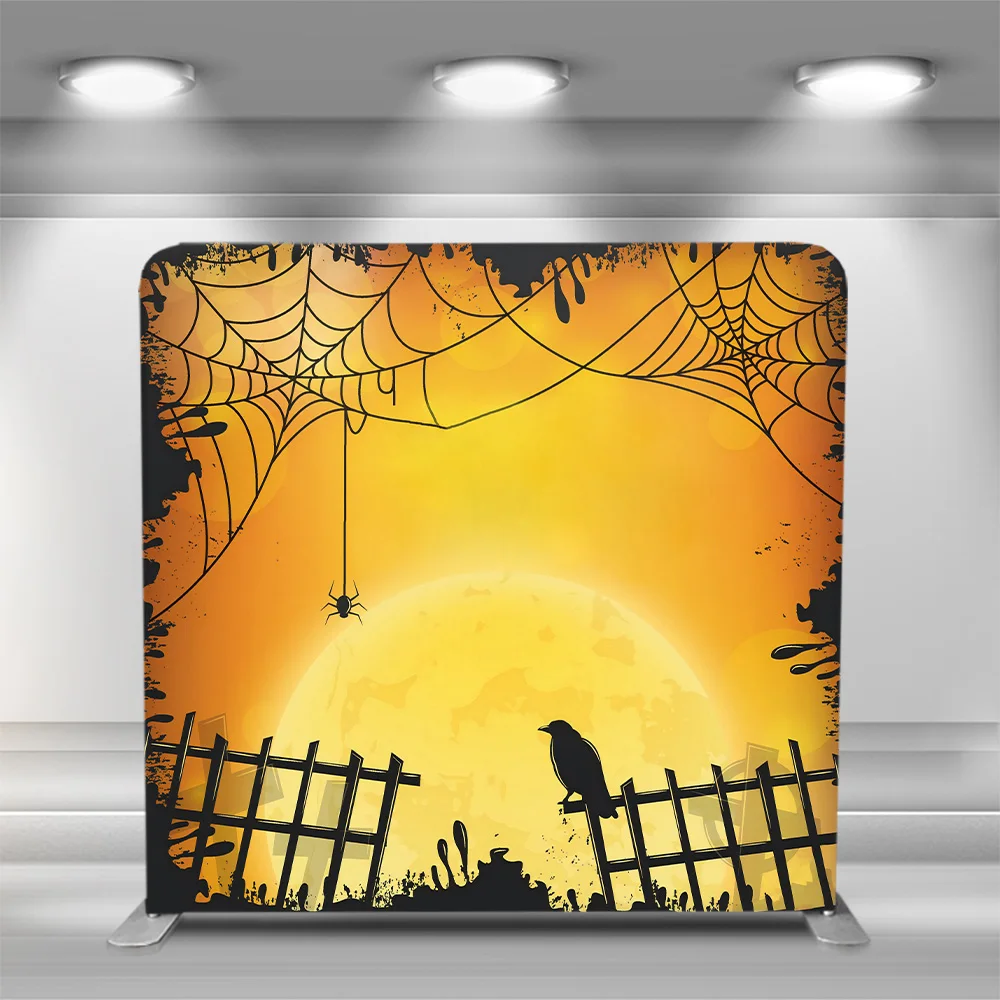 8ft Collapsible photo booth stand sparkle stars Christmas holiday backdrop kids birthday background