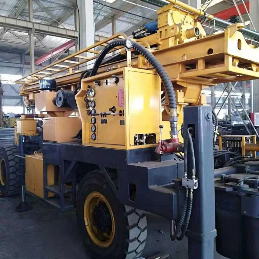 BDM-200JH модель трейлера установленная буровая установка колодца