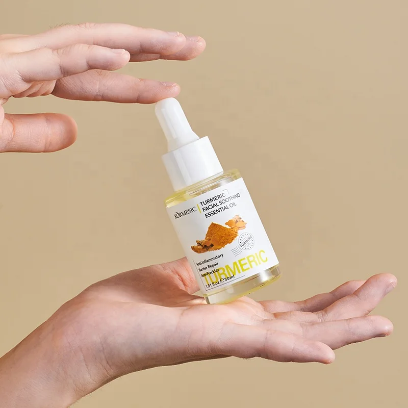 KORMESIC натуральное органическое женское масло для лица частная марка увлажняющая сыворотка Антивозрастное ухода за кожей куркумы