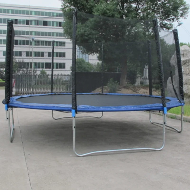 Best Price 13FT folding outdoor gymnastic trampoline for family