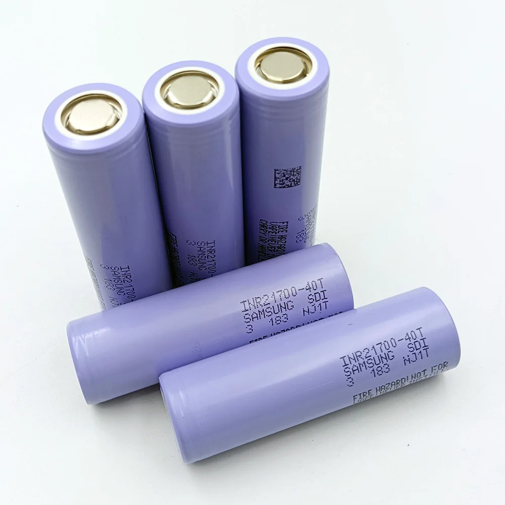 21700 SAMSUNG 40T 3 7 v литиевая перезаряжаемая батарея высокого разряда 4000mah INR21700