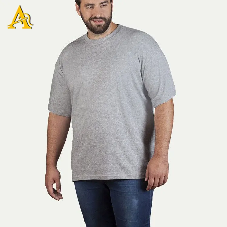 
Plus Size T-Shirts Wholesale Blank Mens 100% Cotton Oversized Tshirt 