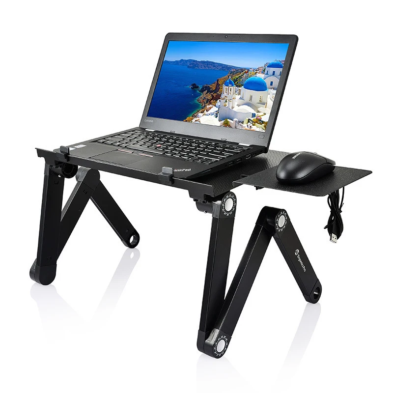 Telescopic lift folding small table multifunctional study desk lazy laptop desk