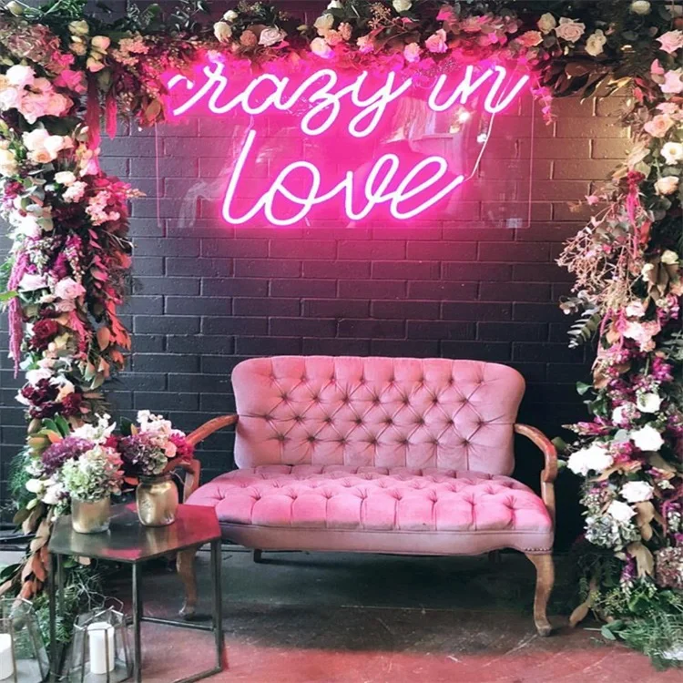 Неоновые световые вывески на заказ Акриловые Гибкие неоновые буквы светодиодные