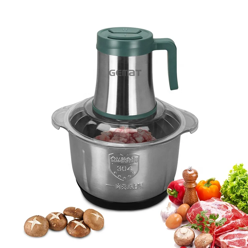 5L household kitchen meat grinder stainless steel chopper blender 5L 1000w multi garlic vegetable food processors meat mincer