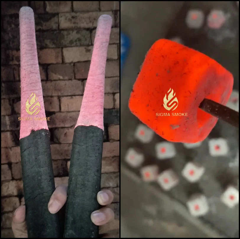 Sigma белый пепел оптом бамбуковый уголь цена для индейки Ирак ближневосточный кальян барбекю