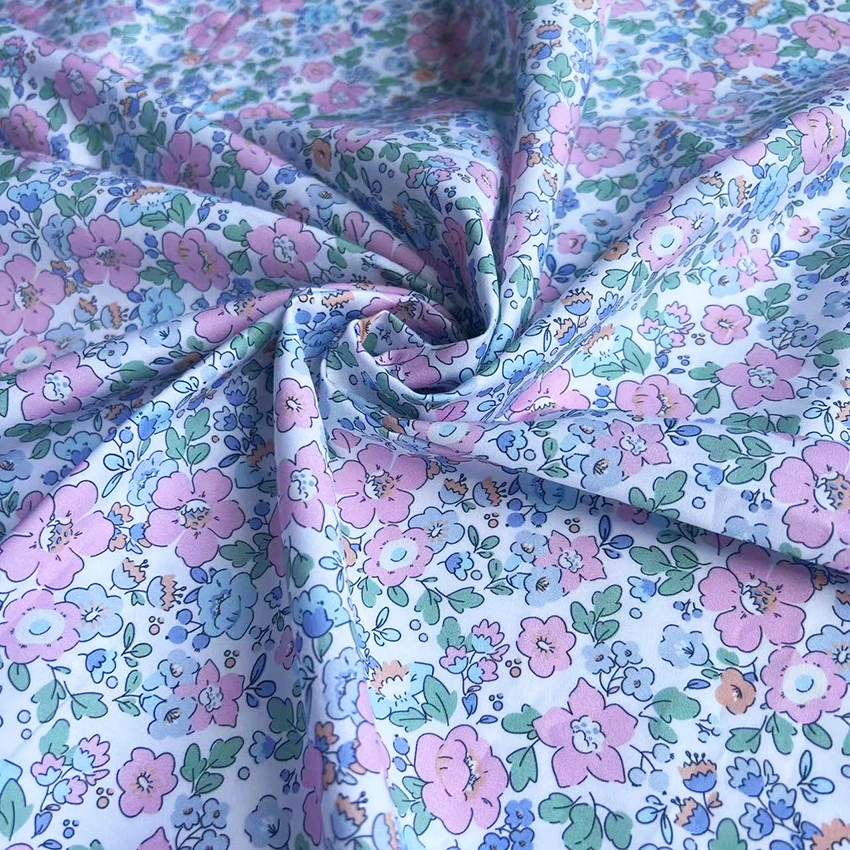 Wholesale Custom digital printed penguin design on 100cotton poplin fabric for kids