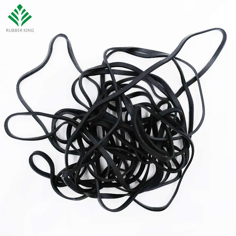 manufacturers tpe rubber band trash can exports elastic black rubber bands  flat latex band