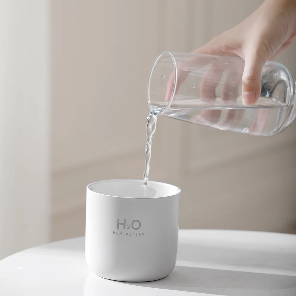 Портативный цветной светодиодный светильник 380 мл H2O USB холодный туман для автомобиля | Аромаувлажнители воздуха для помещений