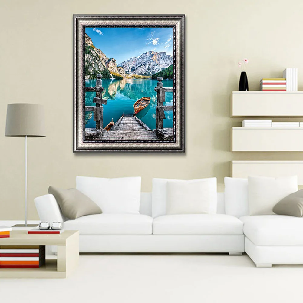 
Modern Fashion Canvas Fantasy Scenary Wholesale Handwork DIY 5D Diamond Painting Living Room and Bedroom Decoration 