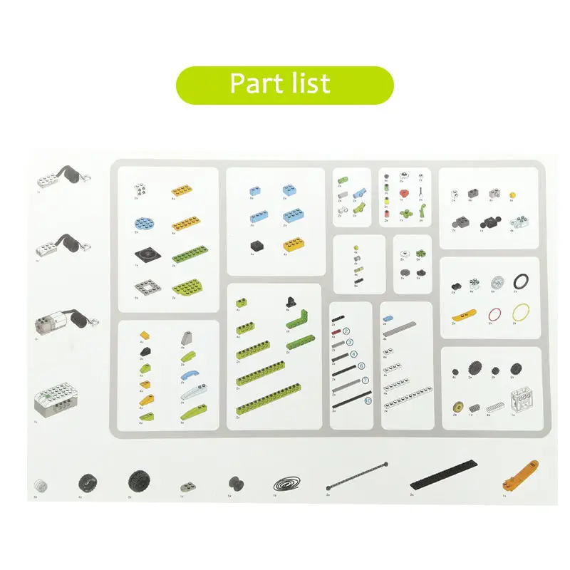 wedo 20 robot set education robot program  STEM Education Assembly Robot Toys Children Educational Creative DIY Kids Game Block