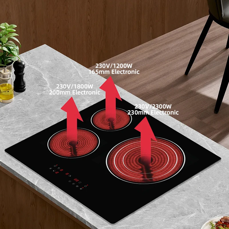 Kitchen Appliance Built-in Ceramic Hob Cooker Cheap Infrared Cooker For Wholesale