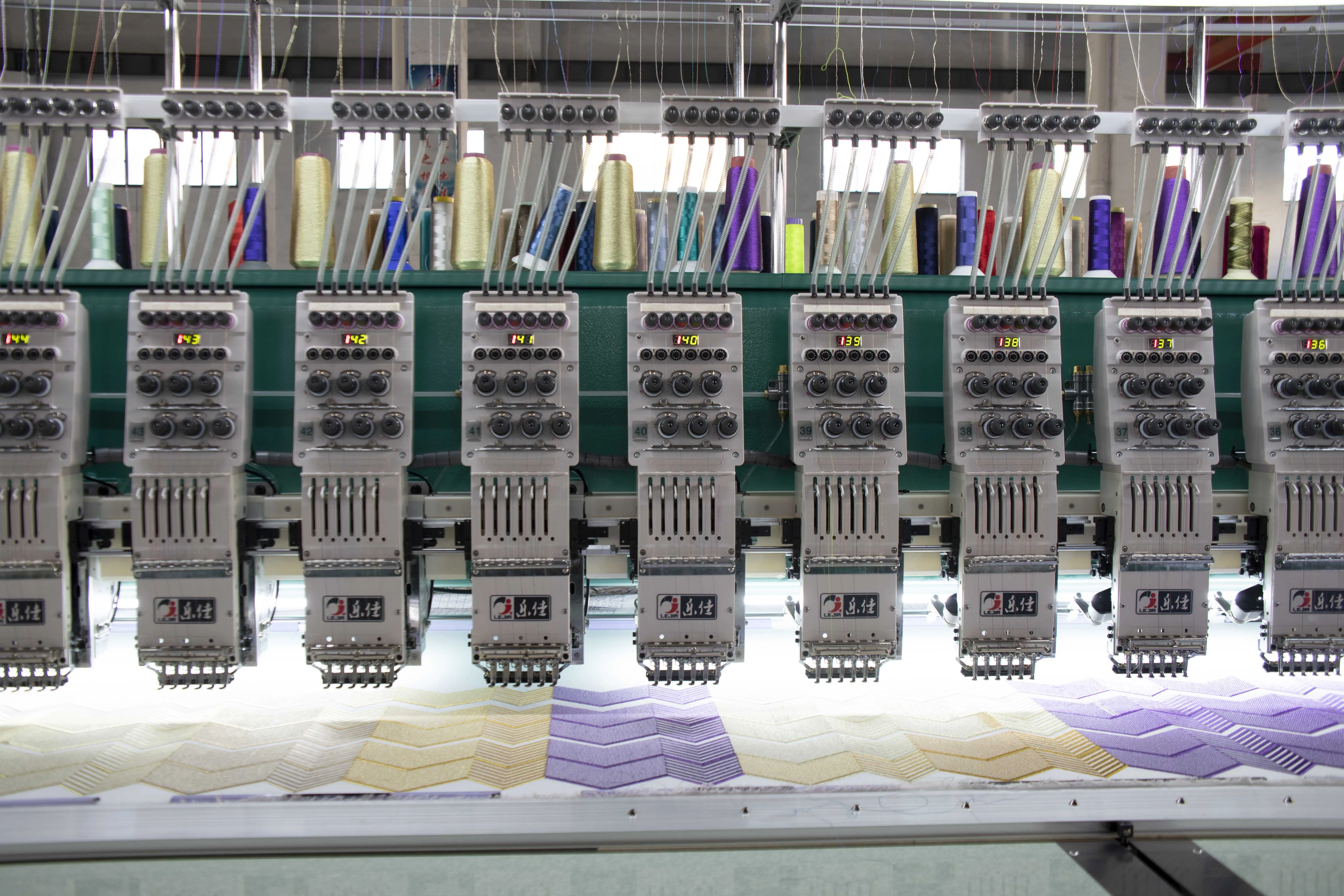 LEJIA embroidery machine 19 head embroidery machine 2024 computer embroidery sewing machine for sale