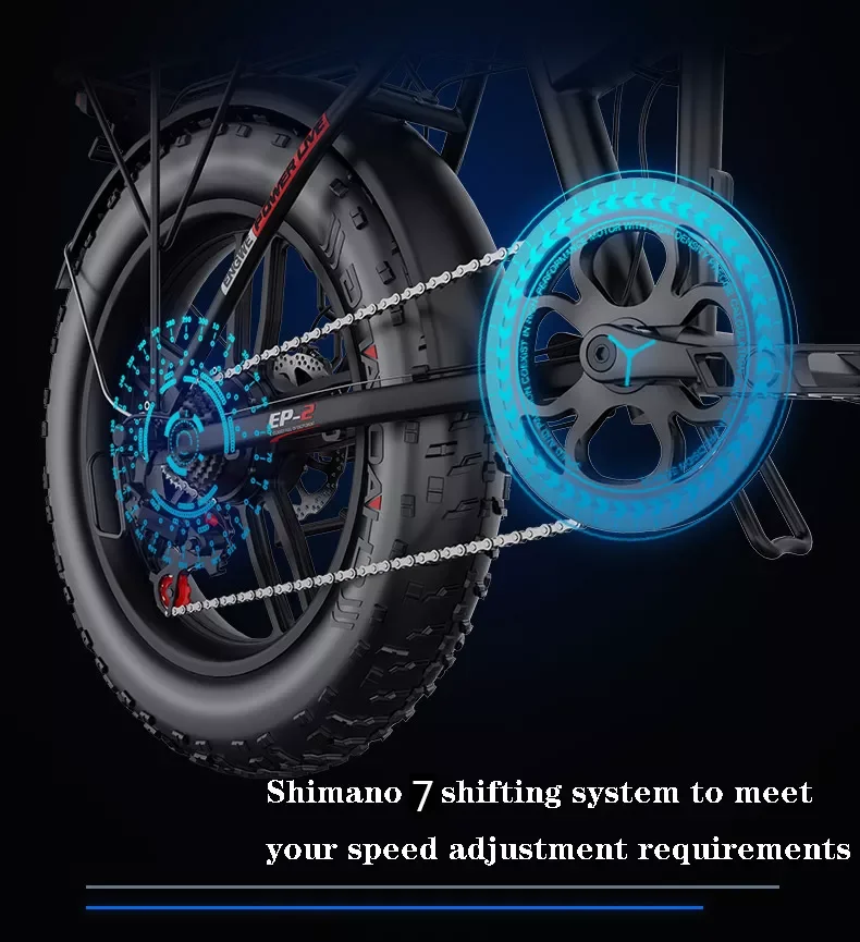 Engwe EP-2 Pro Dropshipping EU US UK warehouse 750W 48V 13AH 20 inch mountain folding fat tire electric bicycle bike ebike