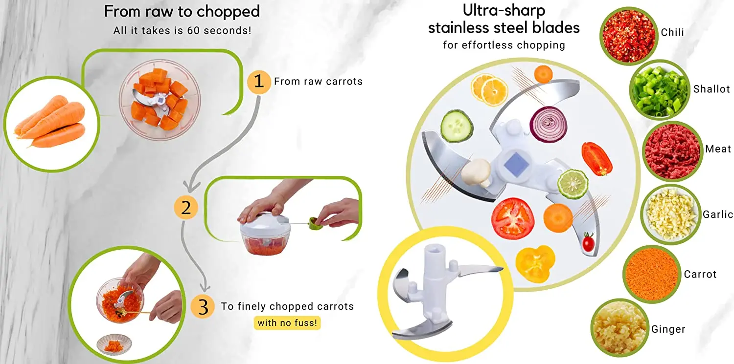 hand held vegetable chopper