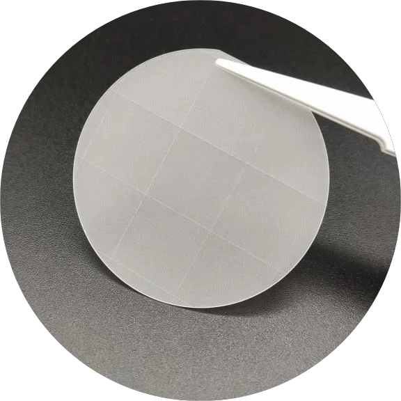 Custom PVD coating magnetron sputtering substrate experiment material  15*15mm sapphire Al2O3 wafer epitaxial substrate