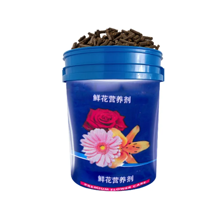 Factory custom Plastic packaging buckets for fertilizers Plastic Pail with lid wholesale Recyclable 5 gallon 20L Plastic bucket