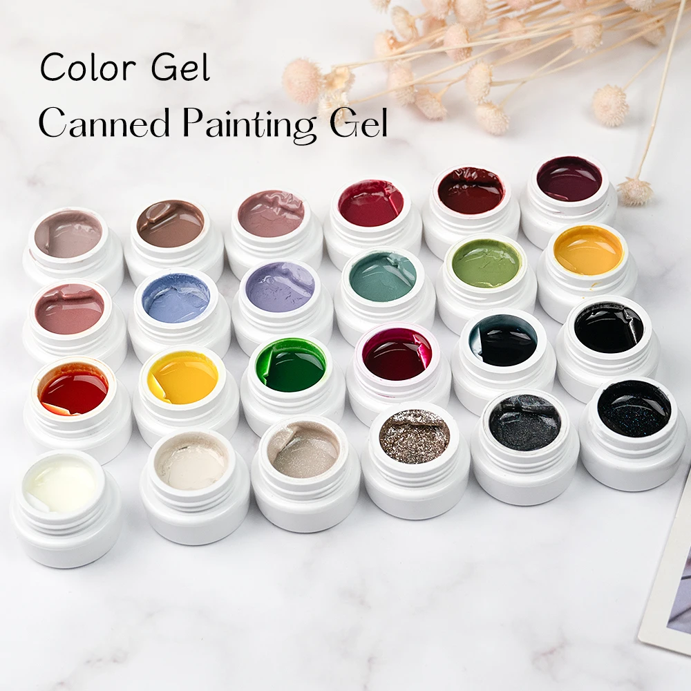 Cloverfei Nail Tech Japanese Gel Polish Solid Painting Gel Nail Art Nail Painting