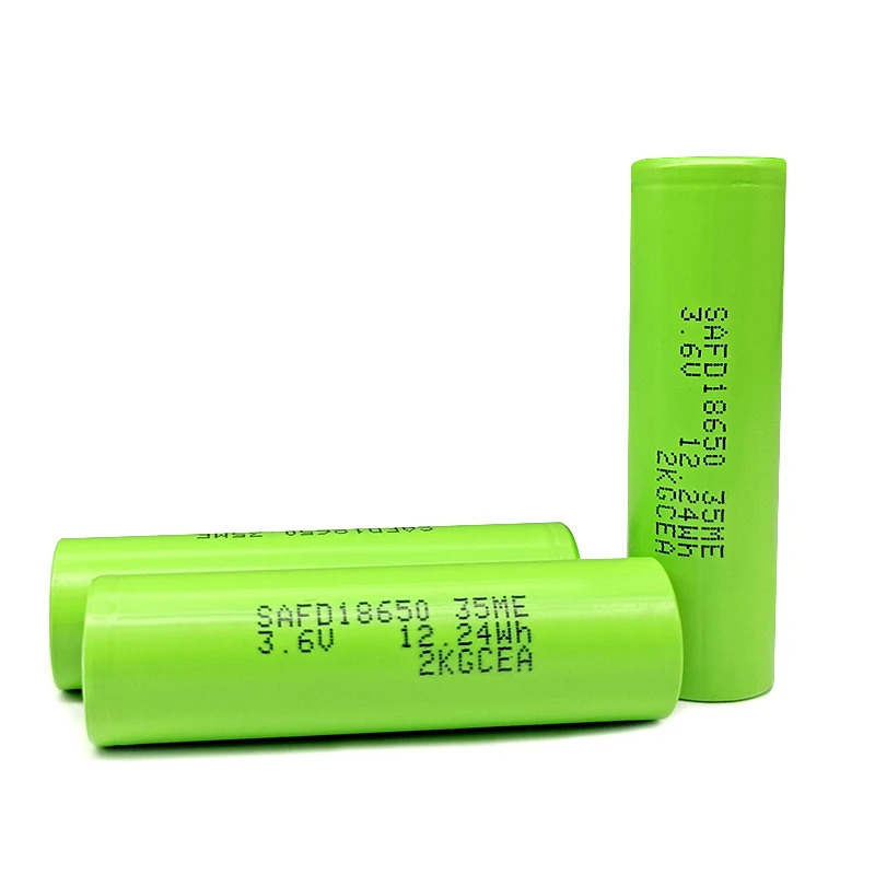 100% Original High Capacity  18650 3500mAh li-ion battery  INR18650 35ME for electric bicycle