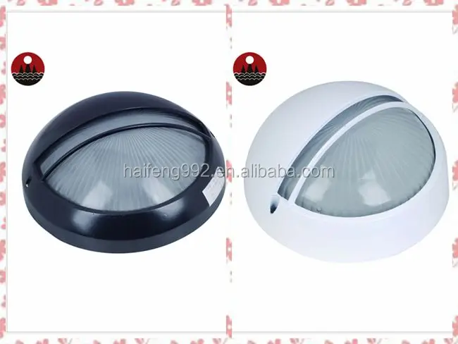  Оптовая продажа садовая уличная Светодиодная лампа E27 влагостойкая IP44 плоская перегородка из алюминия и стекла