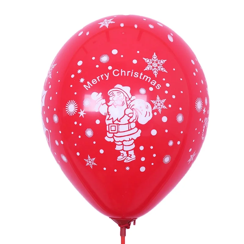 Custom Logo Printed Promotional Toy Use and Christmas Festival rabbit latex balloon BL0035