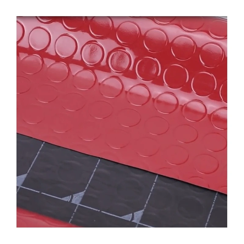 0.4MM Embossed Plastic Floor Mat Best Price Anti Slip Wear Resistance Vinyl Roll PVC Flooring