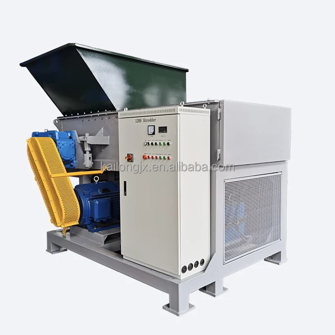 Kailong Machinery KL-600 Hot Sale Recycling Plastic Shredder Machine small pet plastic shredder home