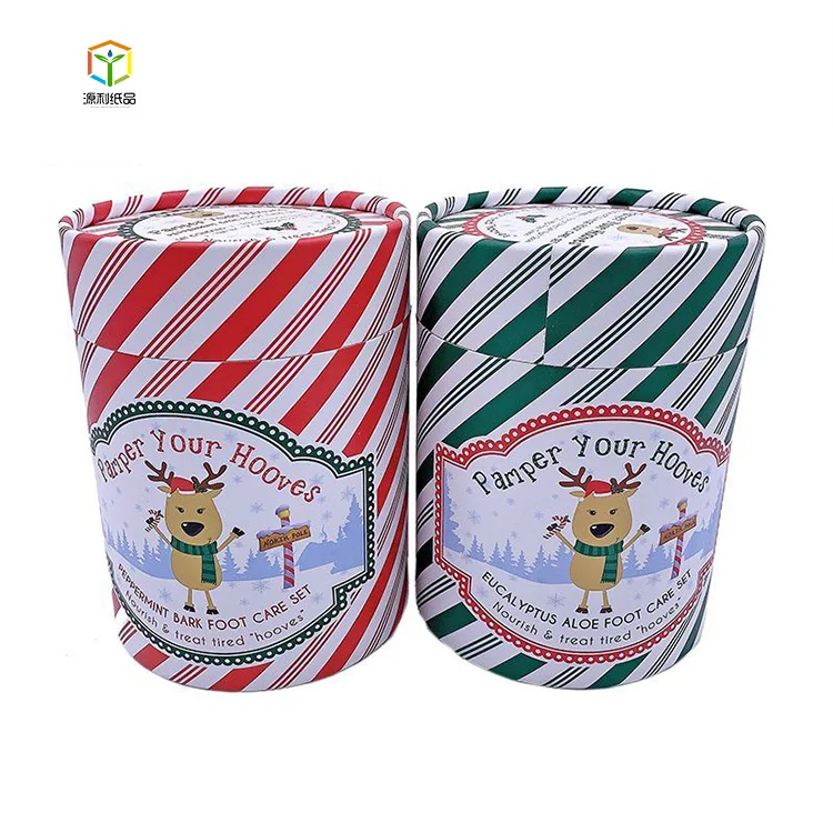 
10 20 30 50 100ml Customized Paper Cylinder Packaging Box For Cosmetics 