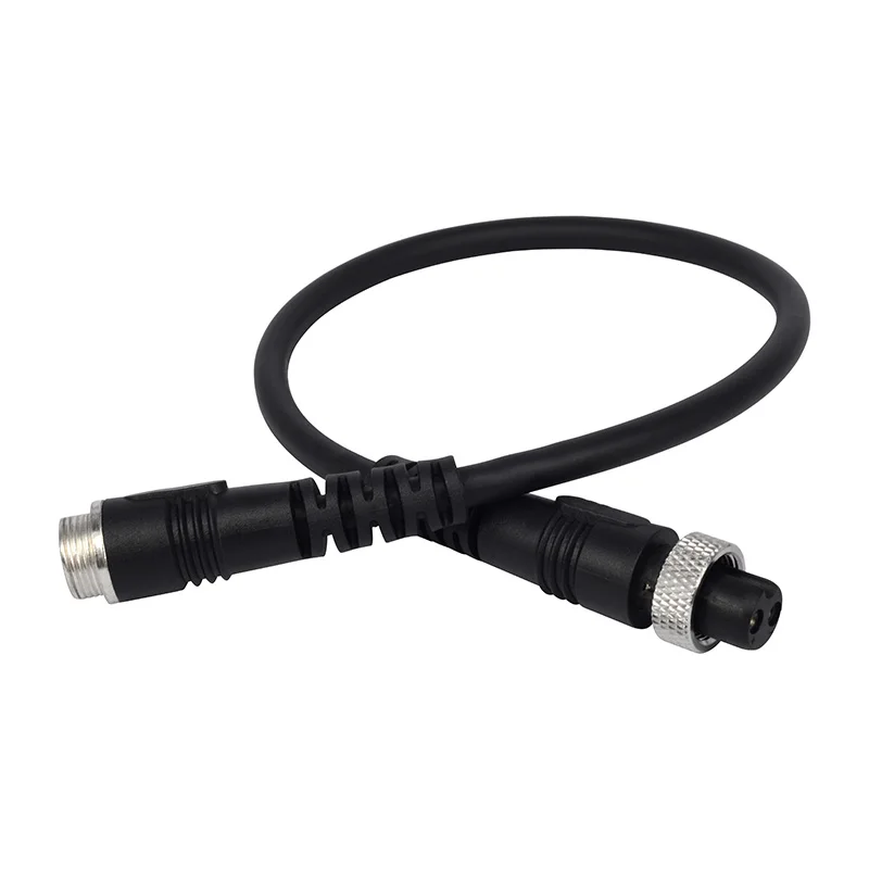 45cm 0.45M Black Electric Fishing Reel Battery Power Extension Cord Power Cables for Daiwa Shimano