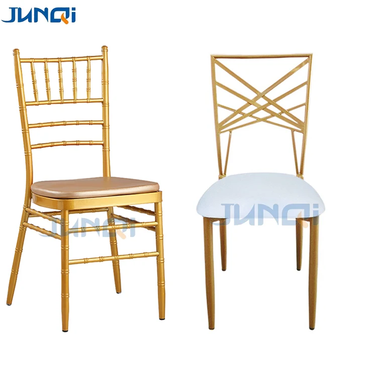 Bulk price event party outdoor white chivary wedding chairs