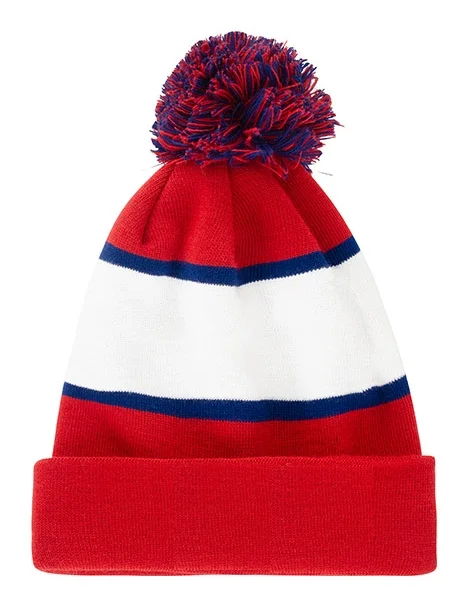 Custom snapback headwear soccer football fitted pom pom beanie sports club trucker bucket knit winter cap hat