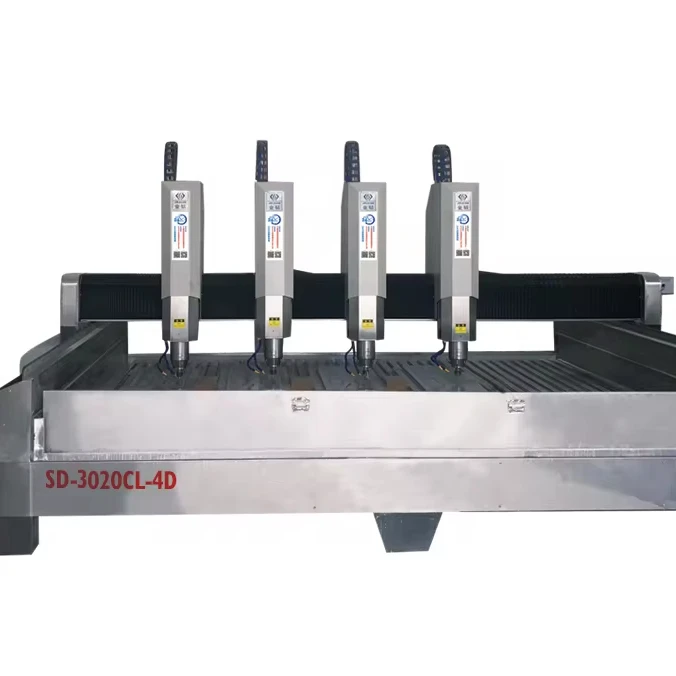 multi-head sculpture making machine granite monument engraving machines