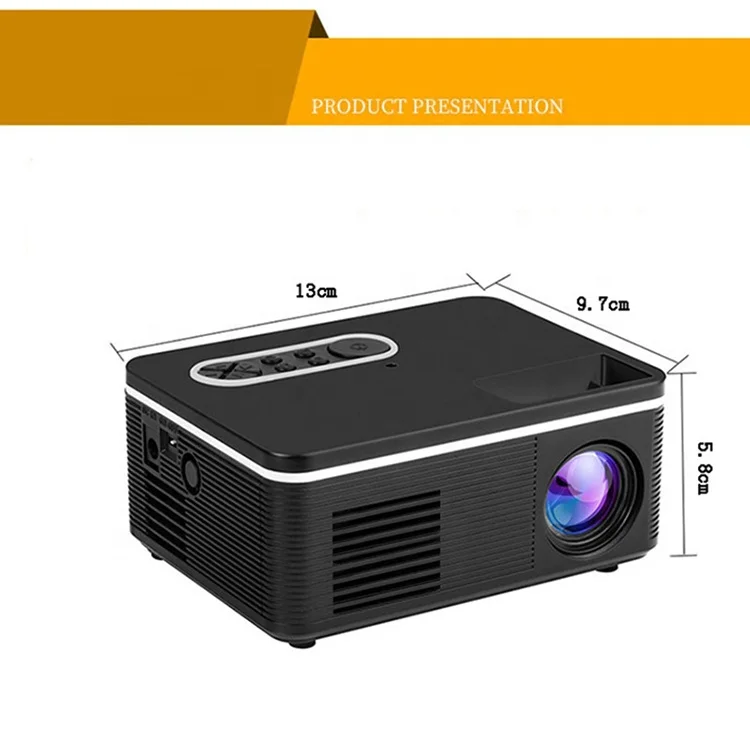  Лидер продаж 2021 мини-проектор 4k со светодиодными мини-проекторами распродажа