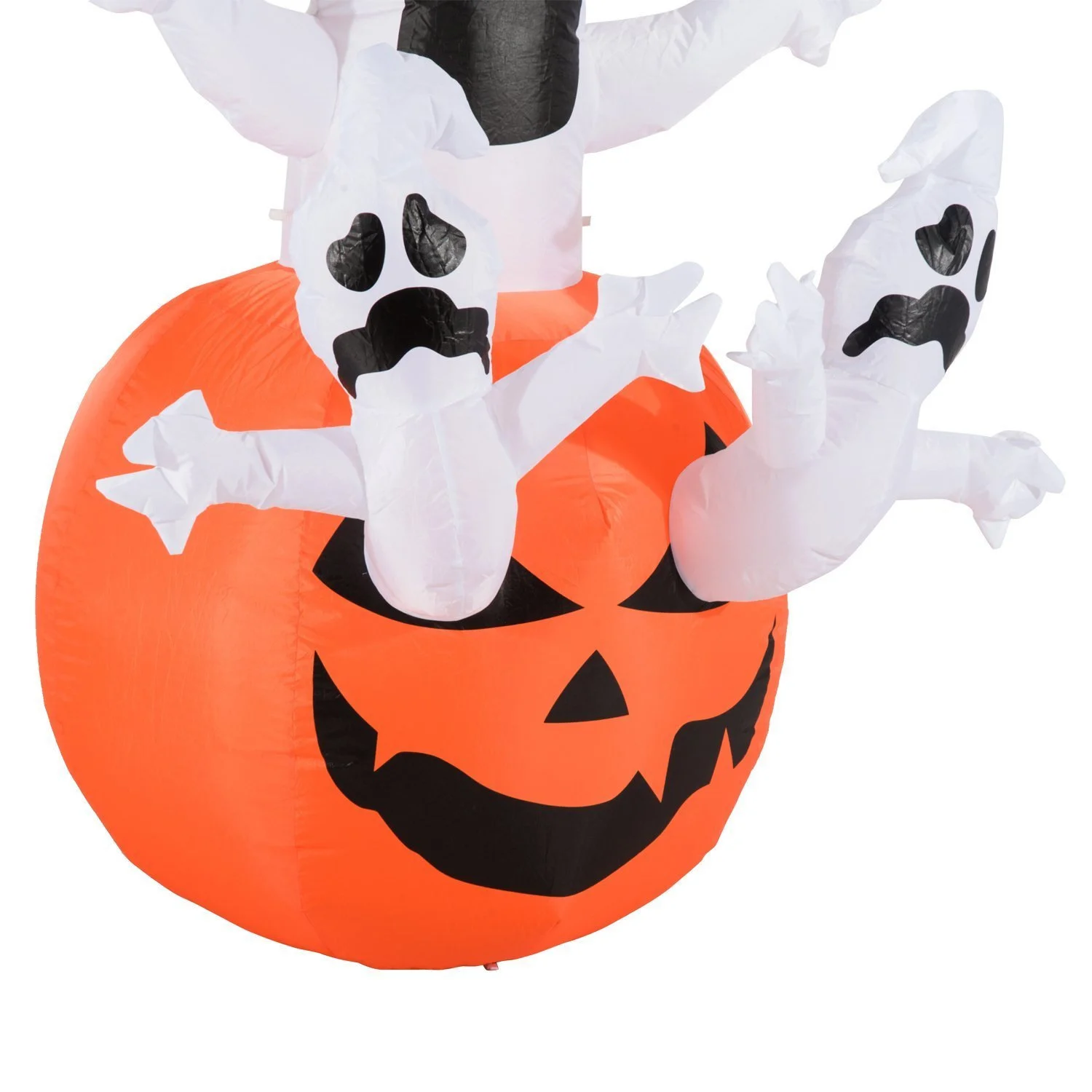 Factory Custom Inflatable Ghost Pumpkins Outdoor Garden Party Display Decorations Inflatable Three Ghost Pumpkin Decorations