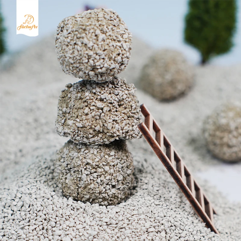 Factory Direct Bentonite Clay Cat Litter Crushed Tofu and Silica Gel Customizable Fragrance Ball Pattern
