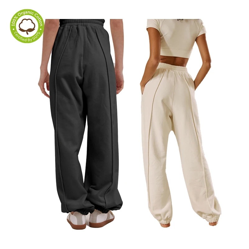 100% cotton custom casual comfy cotton oversized harem track womens jogging pants multicolor ladies sweat pants